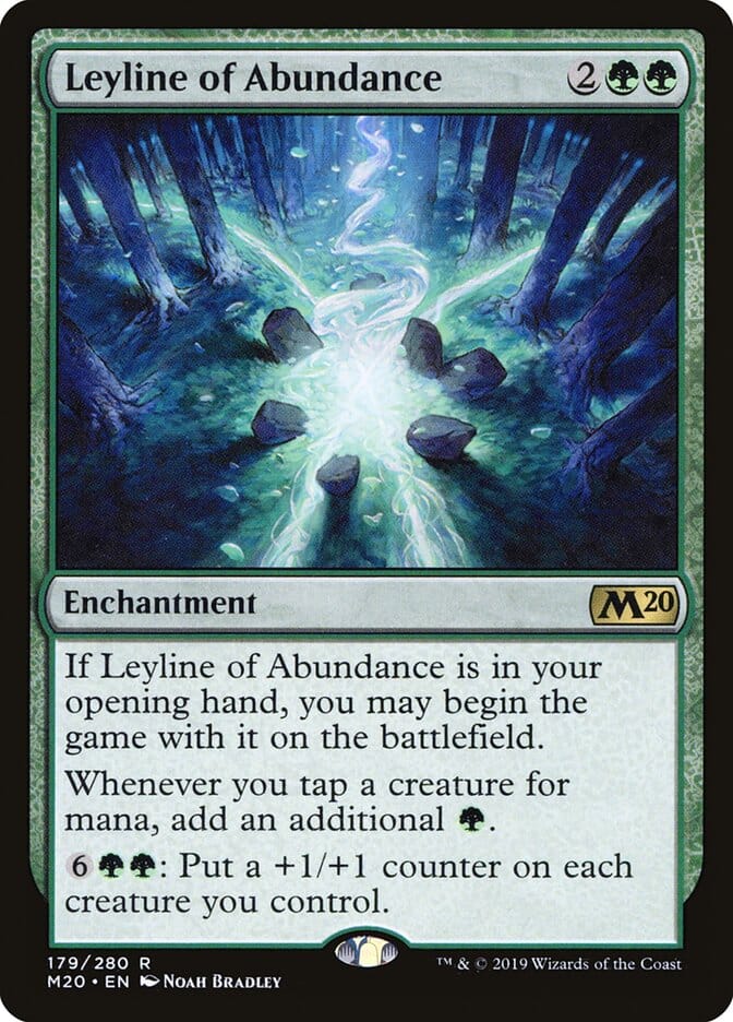 Leyline of Abundance [Core Set 2020] MTG Single Magic: The Gathering  | Multizone: Comics And Games