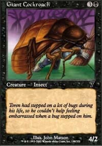 Giant Cockroach [Seventh Edition] MTG Single Magic: The Gathering  | Multizone: Comics And Games