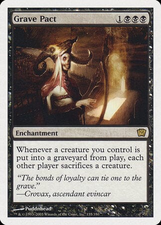 Grave Pact [Ninth Edition] MTG Single Magic: The Gathering  | Multizone: Comics And Games
