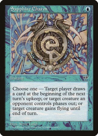 Sapphire Charm [Mirage] MTG Single Magic: The Gathering  | Multizone: Comics And Games