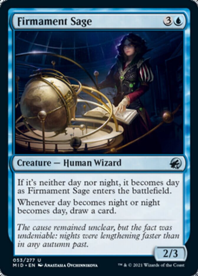 Firmament Sage [Innistrad: Midnight Hunt] MTG Single Magic: The Gathering  | Multizone: Comics And Games