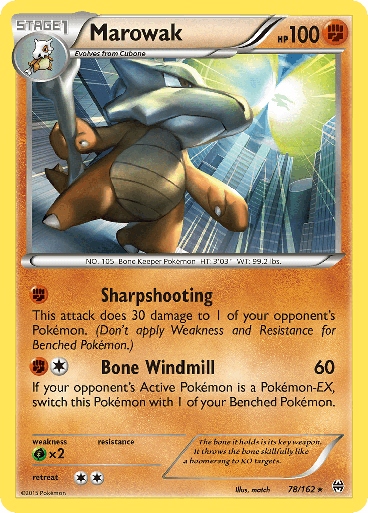 Marowak (78/162) [XY: BREAKthrough] Pokemon Single Pokémon  | Multizone: Comics And Games