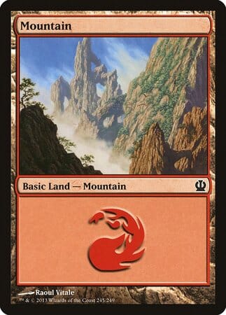 Mountain (245) [Theros] MTG Single Magic: The Gathering  | Multizone: Comics And Games