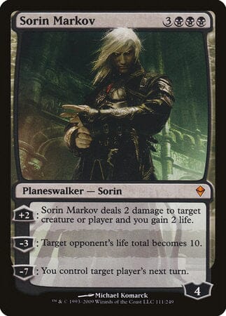 Sorin Markov [Zendikar] MTG Single Magic: The Gathering  | Multizone: Comics And Games