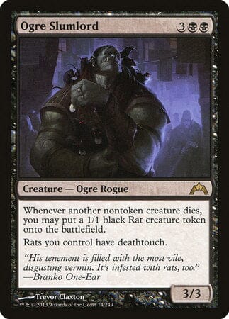 Ogre Slumlord [Gatecrash] MTG Single Magic: The Gathering  | Multizone: Comics And Games