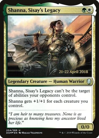 Shanna, Sisay's Legacy [Dominaria Promos] MTG Single Magic: The Gathering  | Multizone: Comics And Games