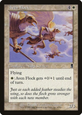 Aven Flock [Odyssey] MTG Single Magic: The Gathering  | Multizone: Comics And Games