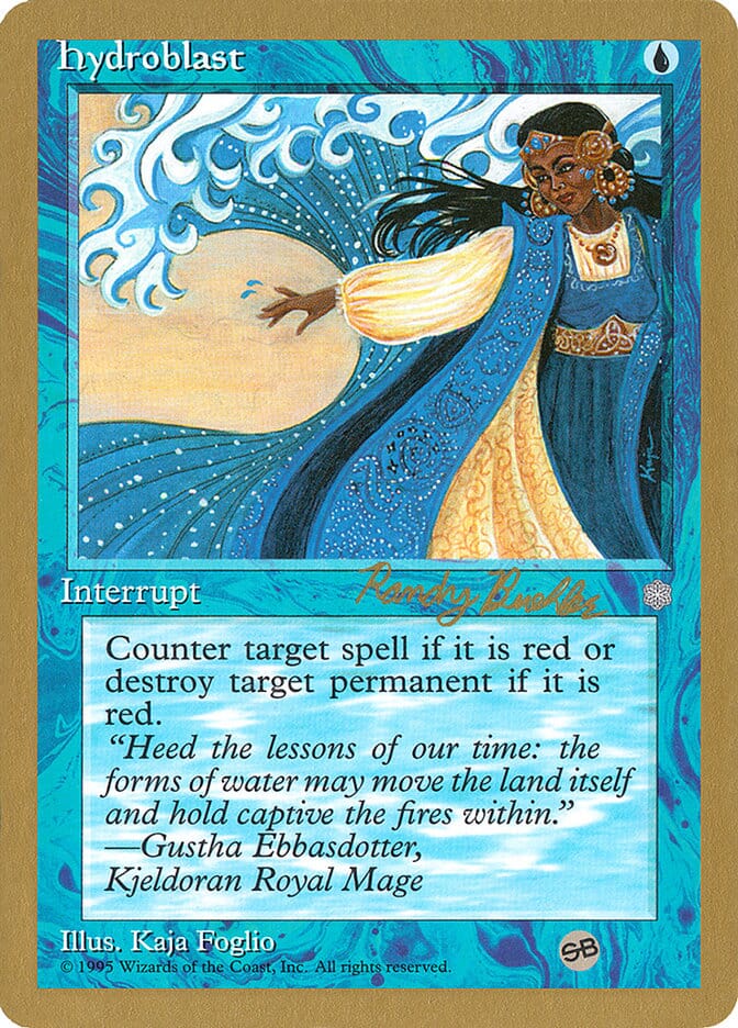 Hydroblast (Randy Buehler) (SB) [World Championship Decks 1998] MTG Single Magic: The Gathering  | Multizone: Comics And Games