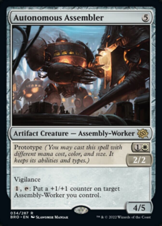 Autonomous Assembler [The Brothers' War] MTG Single Magic: The Gathering  | Multizone: Comics And Games