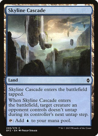 Skyline Cascade [Battle for Zendikar] MTG Single Magic: The Gathering  | Multizone: Comics And Games