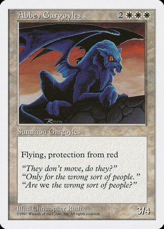Abbey Gargoyles [Fifth Edition] MTG Single Magic: The Gathering  | Multizone: Comics And Games
