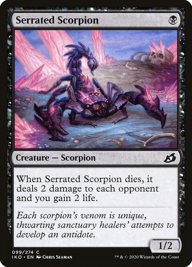 Serrated Scorpion [Ikoria: Lair of Behemoths] MTG Single Magic: The Gathering  | Multizone: Comics And Games