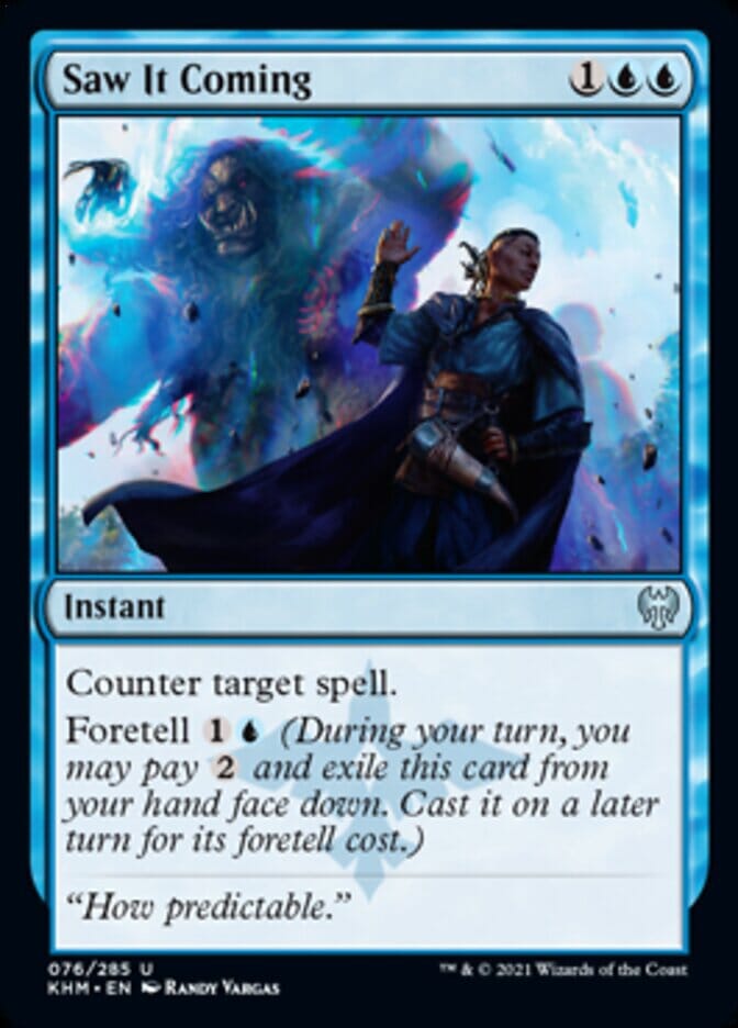 Saw It Coming [Kaldheim] MTG Single Magic: The Gathering  | Multizone: Comics And Games
