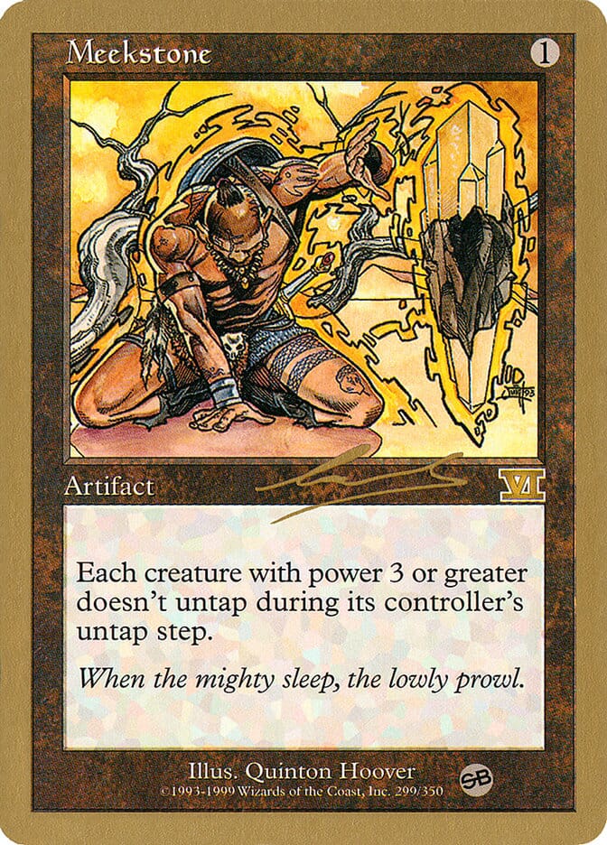 Meekstone (Nicolas Labarre) (SB) [World Championship Decks 2000] MTG Single Magic: The Gathering  | Multizone: Comics And Games