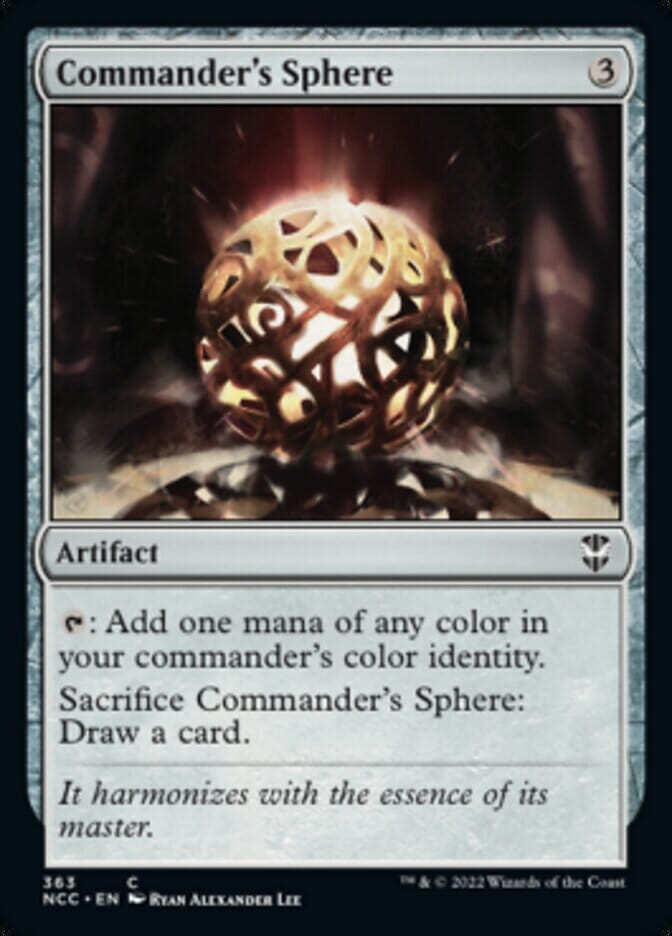 Commander's Sphere [Streets of New Capenna Commander] MTG Single Magic: The Gathering  | Multizone: Comics And Games