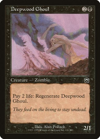 Deepwood Ghoul [Mercadian Masques] MTG Single Magic: The Gathering  | Multizone: Comics And Games