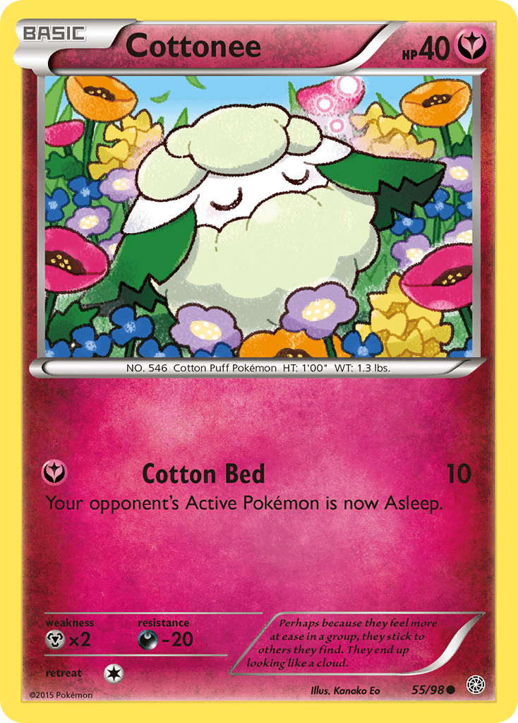 Cottonee (55/98) [XY: Ancient Origins] Pokemon Single Pokémon  | Multizone: Comics And Games