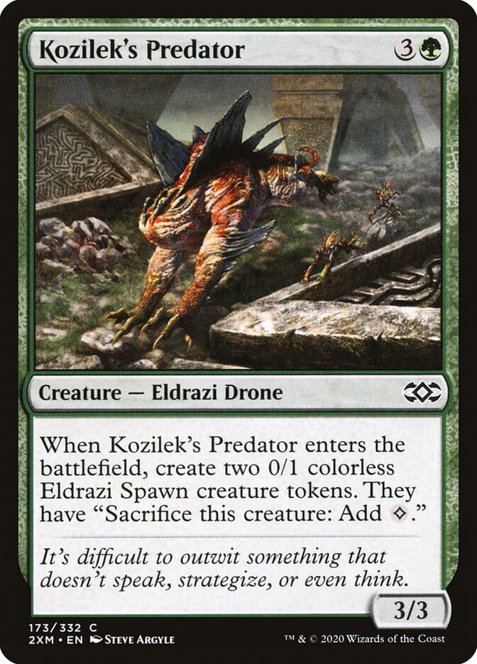 Kozilek's Predator [Double Masters] MTG Single Magic: The Gathering  | Multizone: Comics And Games