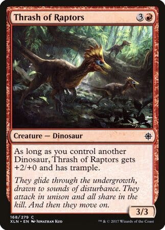 Thrash of Raptors [Ixalan] MTG Single Magic: The Gathering  | Multizone: Comics And Games