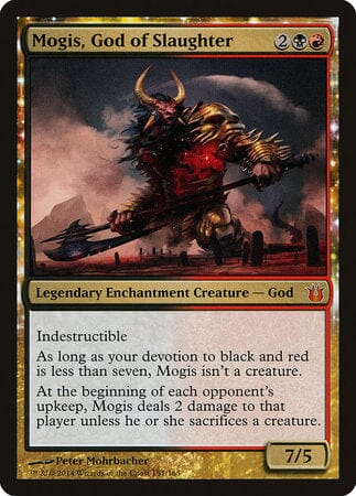 Mogis, God of Slaughter [Born of the Gods] MTG Single Magic: The Gathering  | Multizone: Comics And Games