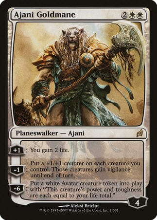 Ajani Goldmane [Lorwyn] MTG Single Magic: The Gathering  | Multizone: Comics And Games