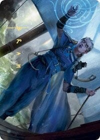 Inga Rune-Eyes Art Card (Gold-Stamped Signature) [Kaldheim: Art Series] MTG Single Magic: The Gathering  | Multizone: Comics And Games