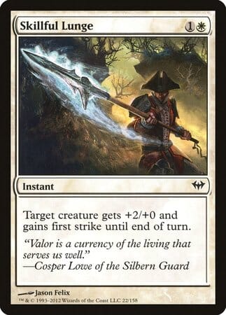 Skillful Lunge [Dark Ascension] MTG Single Magic: The Gathering  | Multizone: Comics And Games