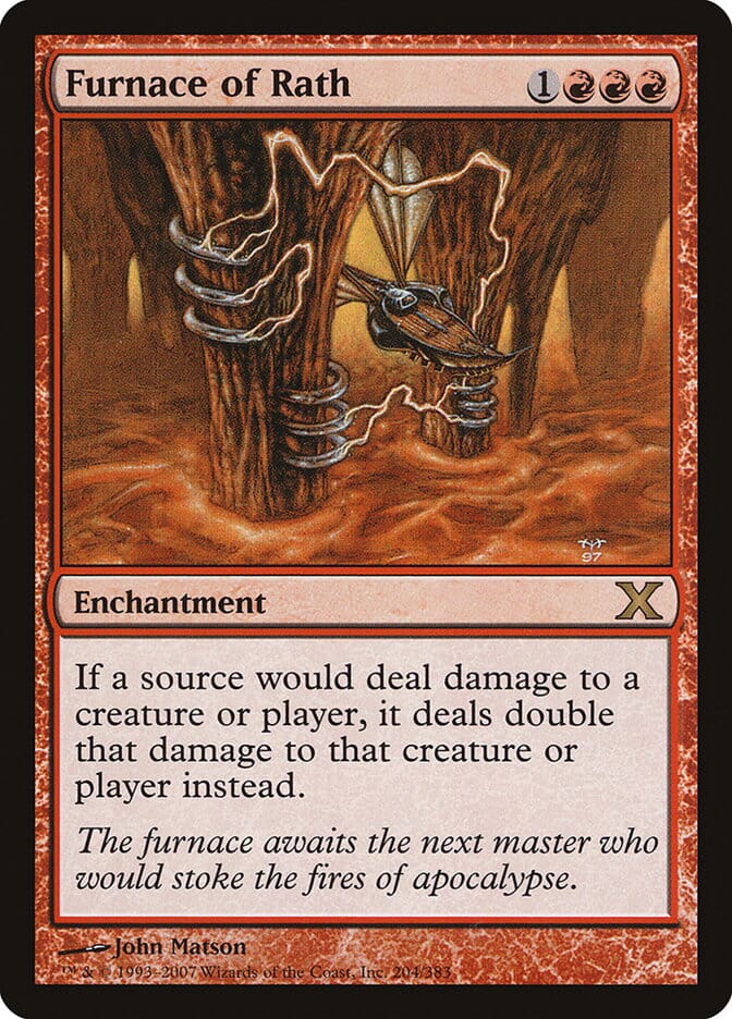 Furnace of Rath [Tenth Edition] MTG Single Magic: The Gathering  | Multizone: Comics And Games