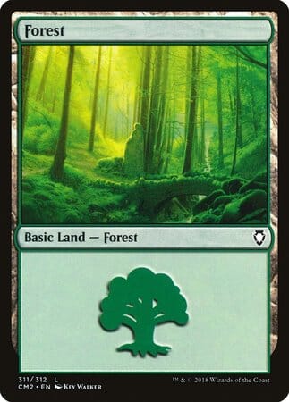 Forest (311) [Commander Anthology Volume II] MTG Single Magic: The Gathering  | Multizone: Comics And Games