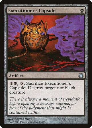 Executioner's Capsule [Modern Masters] MTG Single Magic: The Gathering  | Multizone: Comics And Games