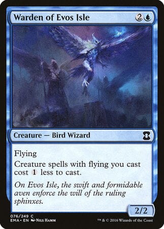 Warden of Evos Isle [Eternal Masters] MTG Single Magic: The Gathering  | Multizone: Comics And Games
