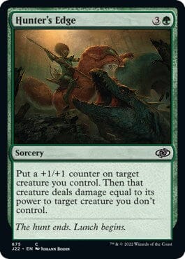 Hunter's Edge [Jumpstart 2022] MTG Single Magic: The Gathering  | Multizone: Comics And Games