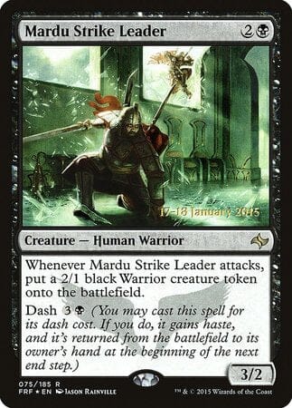 Mardu Strike Leader [Fate Reforged Promos] MTG Single Magic: The Gathering  | Multizone: Comics And Games
