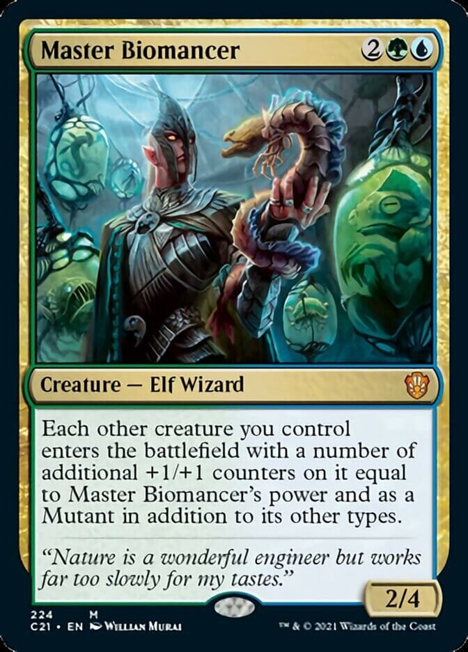 Master Biomancer [Commander 2021] MTG Single Magic: The Gathering  | Multizone: Comics And Games