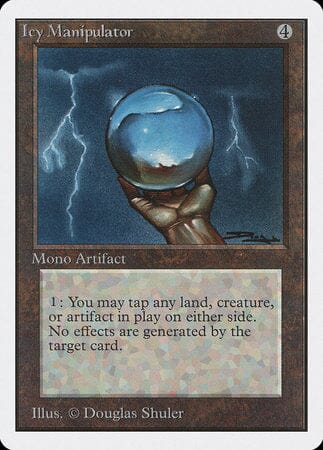 Icy Manipulator [Unlimited Edition] MTG Single Magic: The Gathering  | Multizone: Comics And Games