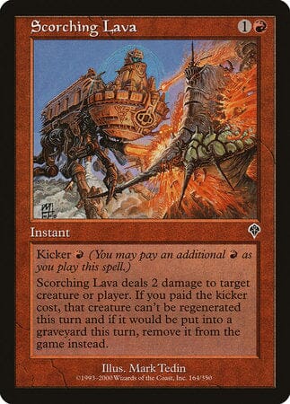 Scorching Lava [Invasion] MTG Single Magic: The Gathering  | Multizone: Comics And Games