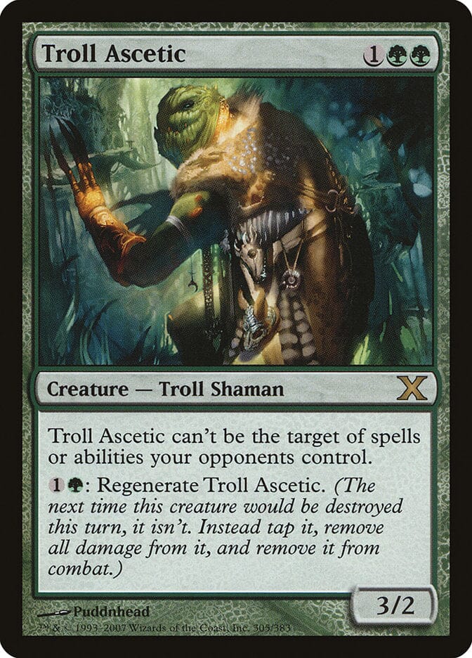 Troll Ascetic [Tenth Edition] MTG Single Magic: The Gathering  | Multizone: Comics And Games