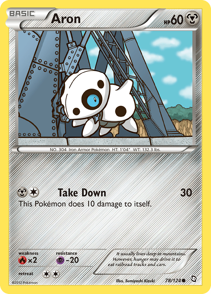Aron (78/124) [Black & White: Dragons Exalted] Pokemon Single Pokémon  | Multizone: Comics And Games