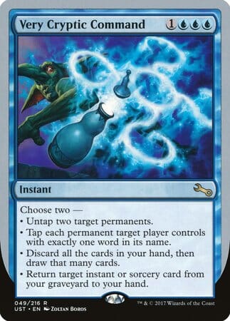 Very Cryptic Command (B) [Unstable] MTG Single Magic: The Gathering  | Multizone: Comics And Games