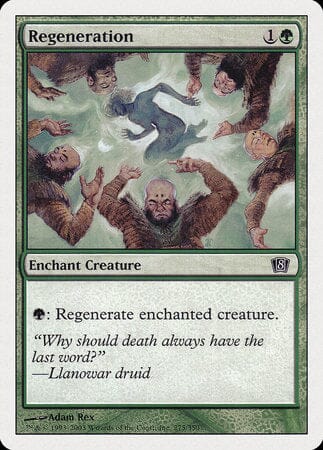 Regeneration [Eighth Edition] MTG Single Magic: The Gathering  | Multizone: Comics And Games
