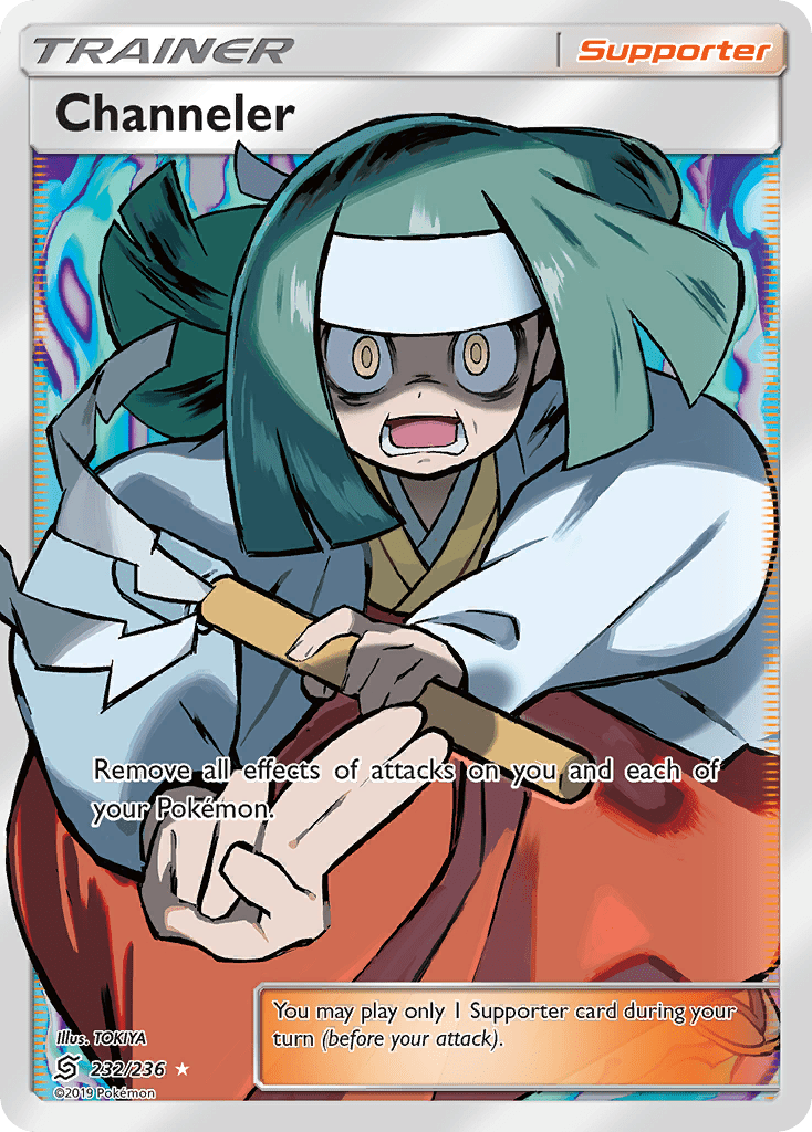 Channeler (232/236) [Sun & Moon: Unified Minds] Pokemon Single Pokémon  | Multizone: Comics And Games