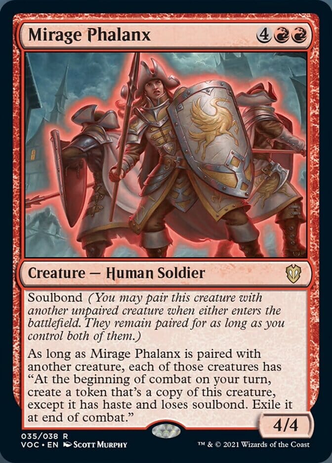 Mirage Phalanx [Innistrad: Crimson Vow Commander] MTG Single Magic: The Gathering  | Multizone: Comics And Games