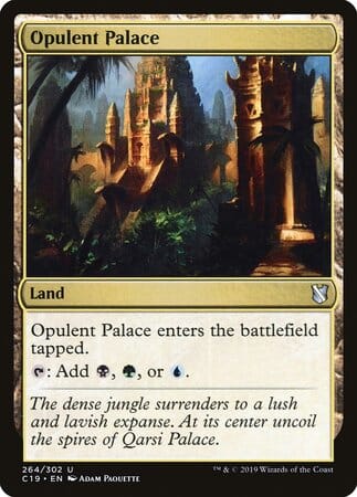 Opulent Palace [Commander 2019] MTG Single Magic: The Gathering  | Multizone: Comics And Games