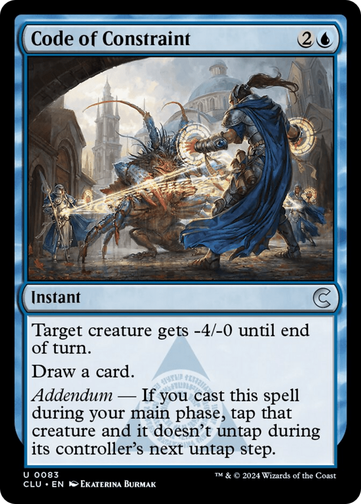 Code of Constraint [Ravnica: Clue Edition] MTG Single Magic: The Gathering  | Multizone: Comics And Games