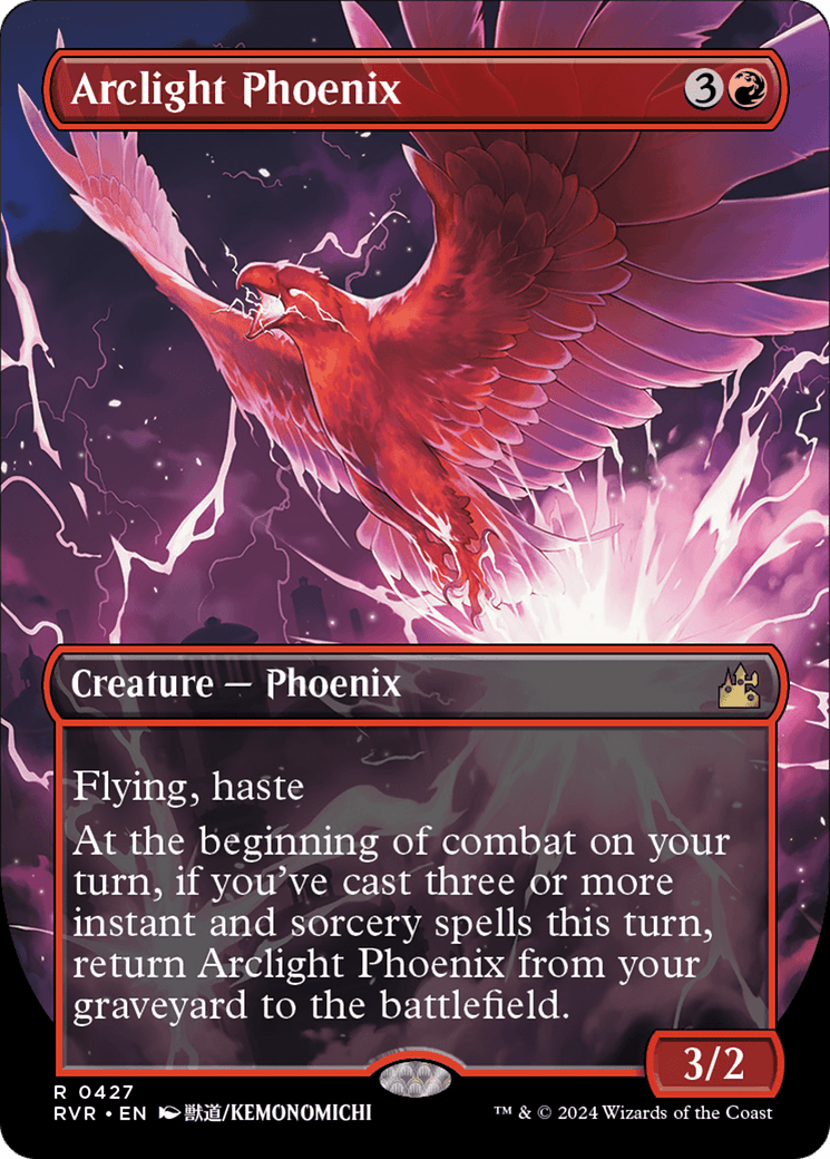 Arclight Phoenix (Anime Borderless) [Ravnica Remastered] MTG Single Magic: The Gathering  | Multizone: Comics And Games