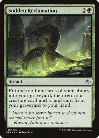 Sudden Reclamation [Fate Reforged] MTG Single Magic: The Gathering  | Multizone: Comics And Games