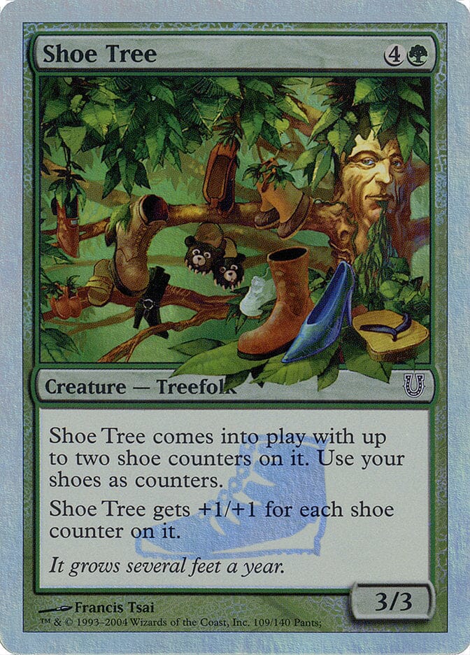 Shoe Tree (Alternate Foil) [Unhinged] MTG Single Magic: The Gathering  | Multizone: Comics And Games