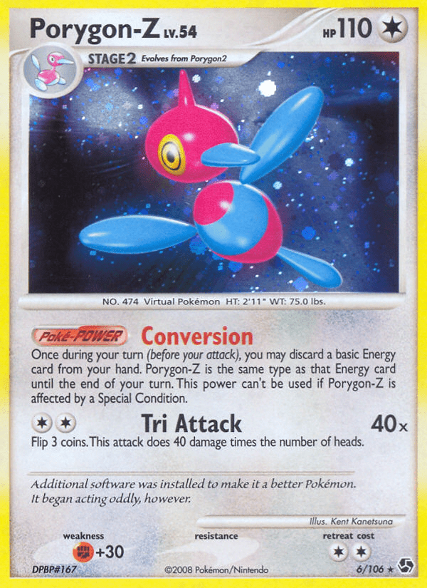 Porygon-Z (6/106) [Diamond & Pearl: Great Encounters] Pokemon Single Pokémon  | Multizone: Comics And Games