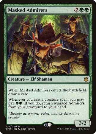 Masked Admirers [Commander Anthology] MTG Single Magic: The Gathering  | Multizone: Comics And Games