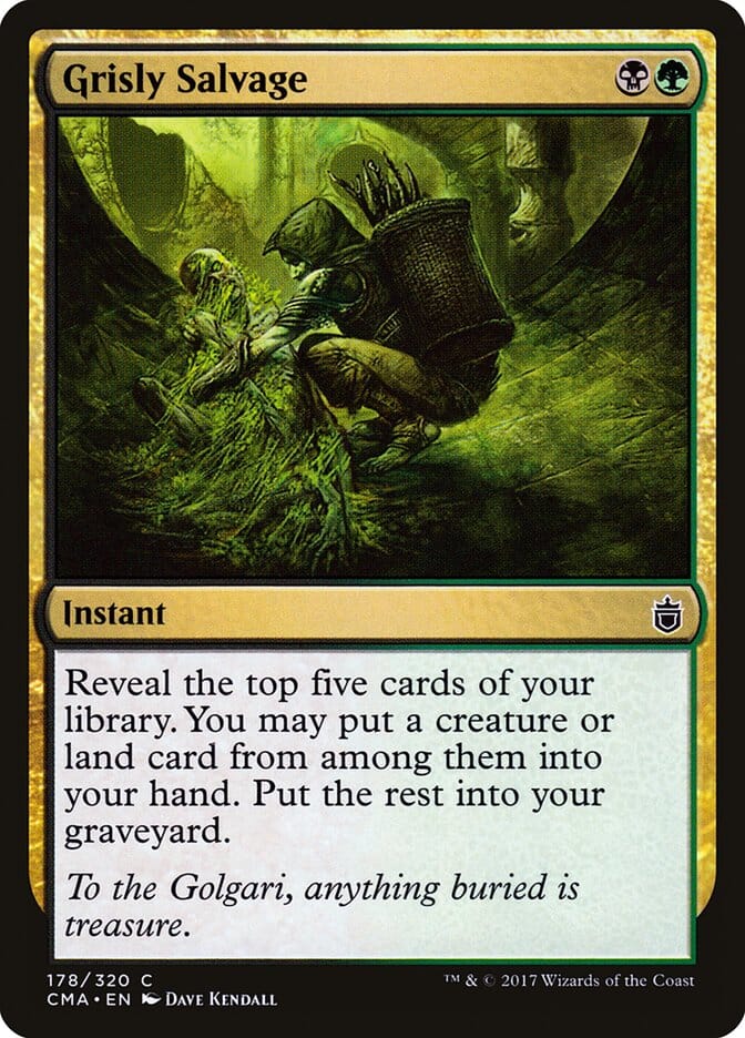 Grisly Salvage [Commander Anthology] MTG Single Magic: The Gathering  | Multizone: Comics And Games